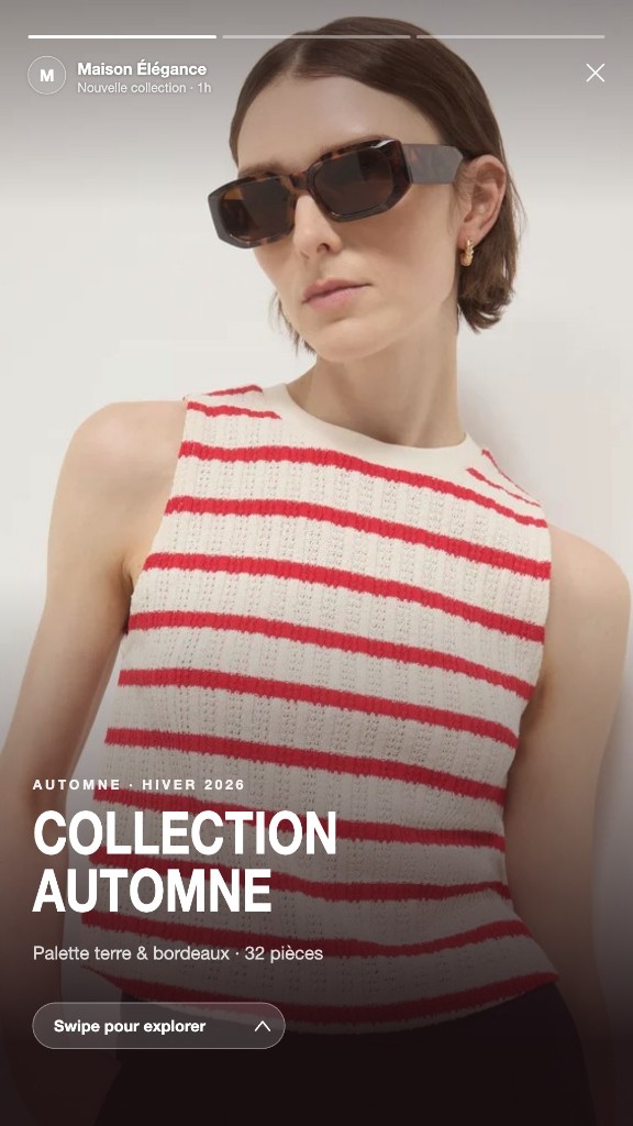 Collection Discovery, écran 1